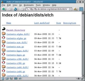 Abbildung 1: Die kommende Debian-Release Etch hat noch einen straffen Terminplan vor sich, bevor eine stabile Version auf den FTP-Mirrors liegt.