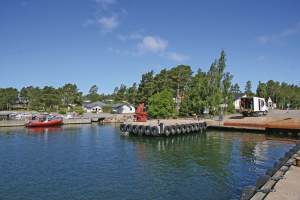 Abbildung 1: Der Hafen von Kasnäs im äußersten Südwesten des finnischen Festlandes. Von hier geht es in die Welt der Schären.