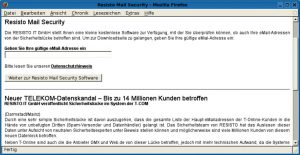Abbildung 2: Das angepriesene Test-Tool fordert scheinbar dazu auf, die eigene Mailadresse abzuliefern.