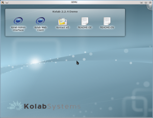 Abbildung 2: Exklusiv und nur auf der DELUG-DVD: Kolab 2.2.4 mit Active Sync und Kontact Enterprise 5.