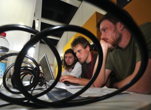 Abbildung 3: Volle Konzentration war beim Hacking-Contest gefordert.