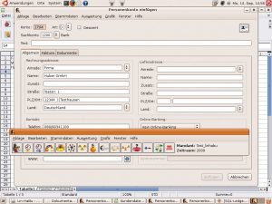 Abbildung 3: Das proprietäre Lin-Habu ist eine native Desktop-Anwendung mit mehreren selbstständigen Fenstern, die auf kleinen Bildschirmen zu Platzmangel führen können.