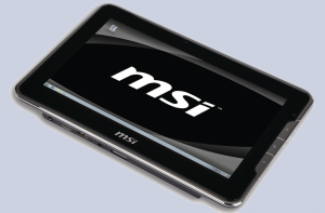 Abbildung 5: MSI setzt beim Windpad 100 vorerst auf Wintel, will aber ein Android-Tablet nachliefern.