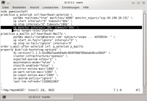 Abbildung 1: Die einfachste Form eines Netzwerk-Dateisystems ist und bleibt NFS – in Kombination mit DRBD auch redundant. Doch setzt dies den nicht ganz intuitiv zu bedienenden Clustermanager Pacemaker voraus.