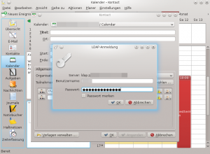 Abbildung 11: Die LDAP-Anmeldung scheitert auf Fedora. Eigentlich sollte auch das der Wizard erledigen, doch irgendetwas lief schief.