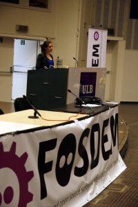 Amelia Andersdotter aus Nyköping: "Das Patentsystem ist sowas von verbockt!"