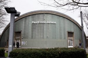 Etwas antiquiert mutet die Freie Universität der Stadt Brüssel an, hier der Hörsaal Janson.