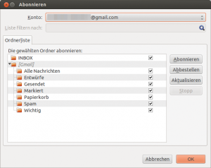 Abbildung 3: Die Inhalte von Mailboxen lassen sich, wie hier in Thunderbird, auch gezielt herunterladen und notfalls lokal sichern und durchsuchen.