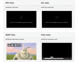 Abbildung 1: Das »video«-Tag von HTML 5 soll Flash als De-facto-Standard für Videostreaming ablösen und ist bereits im Einsatz.