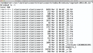 Abbildung 1: Die eigentliche Organisation und Verwaltung der Lognachrichten erledigt nicht Logstash, sondern Elasticsearch, das im Hintergrund mitläuft.