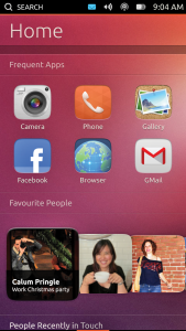 Abbildung 3: Auf Berührung ausgelegt ist Ubuntu Touch, das Canonical vorrangig auf die Geräte der Nexus-Reihe bringen will.