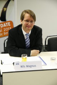 Nils Magnus vom Linuxtag e.V.