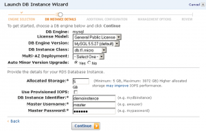 Abbildung 3: Die Infrastruktur in AWS lässt sich über eine einfache Weboberfläche einrichten, die Management Console.