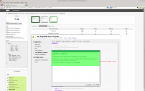 Das neue Needles-Objekt im Editor: links die Json-Metadaten, rechts ein PNG-Screenshot.