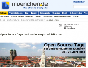 Open Source Tage München 2013