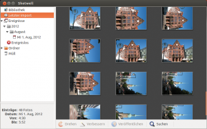 Abbildung 1: Alltagstauglich: Die Bilderverwaltungsoftware Shotwell ist in Vala programmiert.