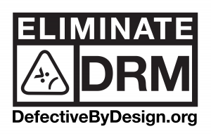 Abbildung 2: Die Free Software Foundation bekämpft Digital Rights Management mit ihrer Kampagne "Defective by Design".