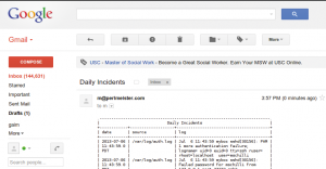 Abbildung 8: HTML-Formatierung für moderne Mail-Leser, hier dargestellt in Gmail.