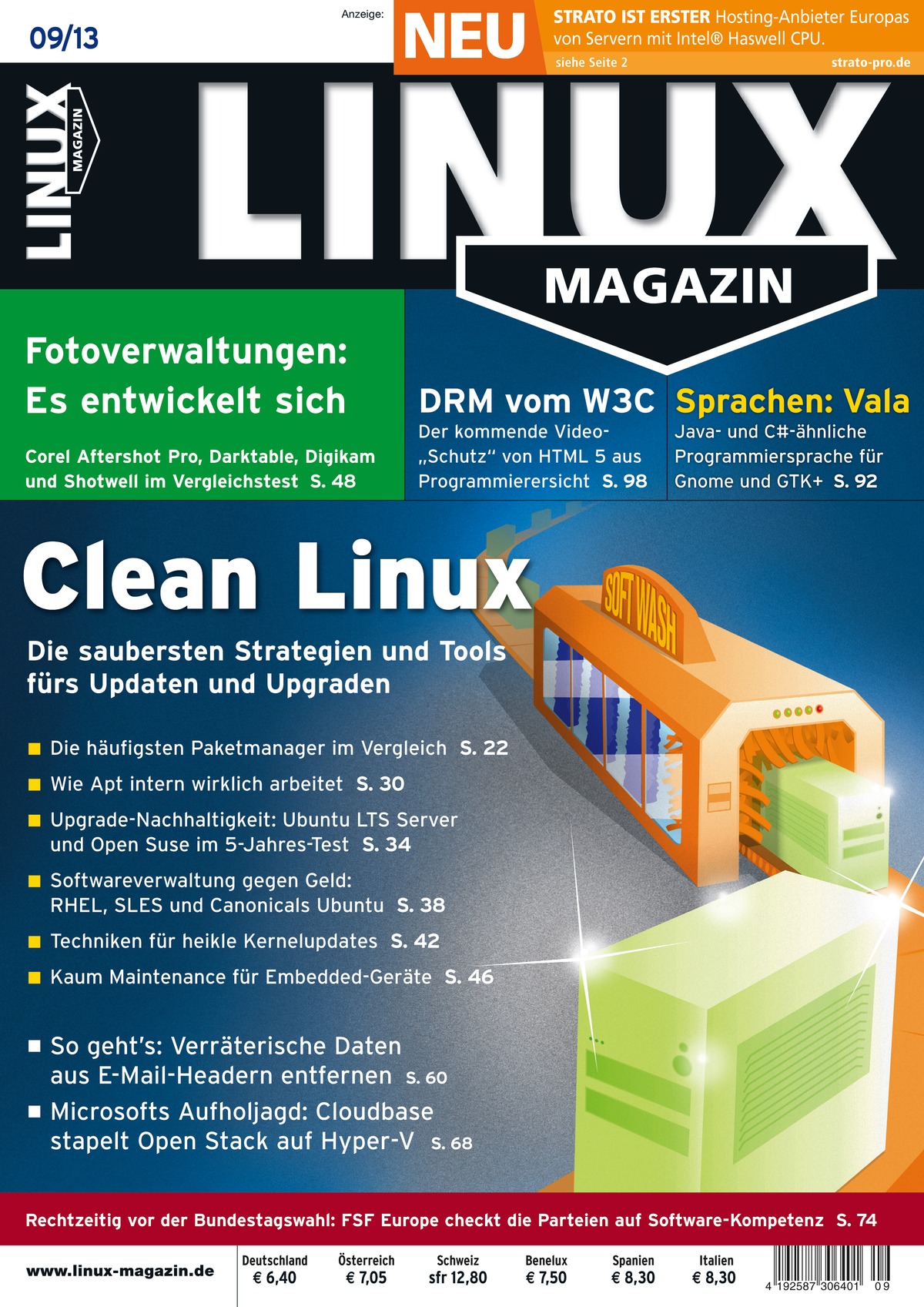Heftcover Ausgabe 09/2013