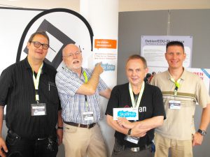 Die diesjährigen Sieger von Skolelinux. (Quelle: http://www.thomas-krenn.com)