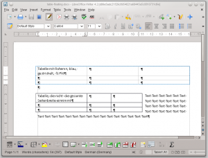 Und das Ergebnis in Libre Office (Quelle: http://vmiklos.hu/blog/)