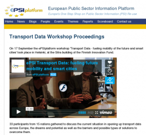 Bereits vor einem Jahr hat die Open Transport Working Group ihr Manifest veröffentlicht.