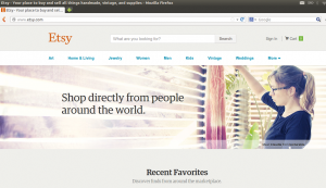 Abbildung 1: Die Website Etsy.com sitzt in New York und verkauft handgemachte Produkte.
