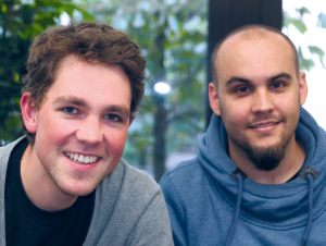 Abbildung 2: Der Coach und der Admin: Robert Misch (links) und Florian Pfeiffer von Gutefrage.net.