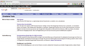 Abbildung 3: Google Apps 4 Business soll das Rundum-sorglos-Paket für Unternehmen sein, Browser-basiert und mit beeindruckendem Funktionsumfang.