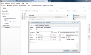 Abbildung 6: Ein Windows-Tool bietet die beste Anbindung an den Caldav/Carddav-Server: EM Client.
