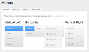 HTML Kickstart hält unter anderem fertige Menüs bereit.