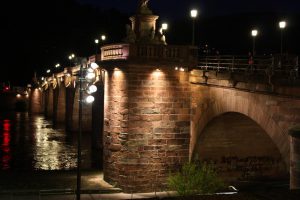 Auch die Alte Brücke in Heidelberg war Teil der Stadtführung.
