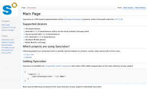 Active Sync in Open-Source: Tine20 und Kolab nutzen Syncroton.