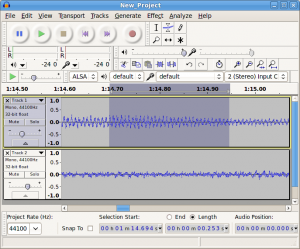 Zu den Anwendern von WxWidgets zählt der freie Audio-Editor Audacity.
