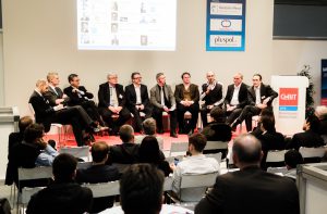 Podiumsdiskussion zum Thema BYOD beim Mobile Forum der Cebit 2013.