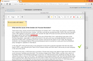 Anmerkungen in PDFs sind nun möglich. (Quelle: Moodle.org)