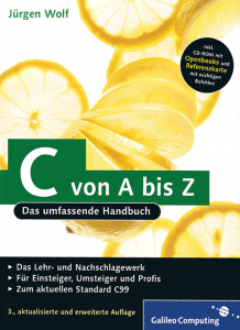 Abbildung 2: Kostenlos auf der DELUG-DVD: Das E-Book "C von A bis Z".