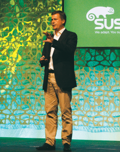 Abbildung 2: Suse-Chef Brauckmann.