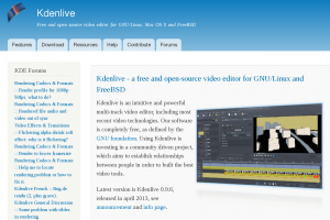 Frei, außerordentlich mächtig - und doch kurz vor dem Ende? Kdenlive vermisste seinen Hauptentwickler.