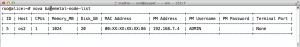 Abbildung 2: Triple O erweitert auch den nova-Befehl. baremetal-node-list zeigt alle ausgerollten Hardware-Nodes.