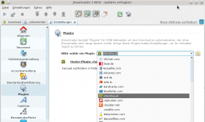 Abbildung 1: Jdownloader 2 unterstützt viele Plugins und kann Videodateien aus Weblinks extrahieren, doch hier ist Vorsicht geboten: Nicht immer ist das legal.