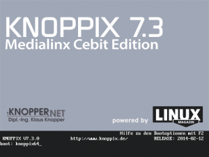 Abbildung 1: Wer auf dem Bootprompt &raquo;knoppix64&laquo; <custom name="key" srcset=