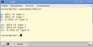 Abbildung 2: Automatisches Bestimmen des Rückgabetyps mit C++11 und C++14.
