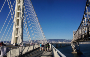 Abbildung 2: Ein per iPhone geschossenes Bild der neuen Bay Bridge.
