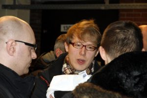 Viele Fragen zu Kdbus musste Poettering beantworten.