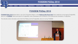 Wie jedes Jahr gut besucht von Spezialisten und Programmierern: der FOSDEM PostgreSQL Day.