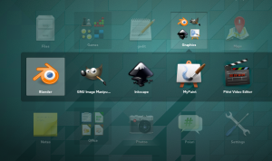 Der User kann in Gnome 3.12 eigene Anwendungsfolder erstellen.
