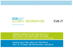 Die Arbeitsgruppe Public Affairs der OSBA hat zusammen mit RA Dr. Till Jäger die Handreichung verfasst.