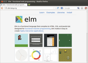 Abbildung 2: Die ganz dem Reactive Programming verschriebene Programmiersprache Elm eignet sich vor allem für interaktive Webanwendungen.