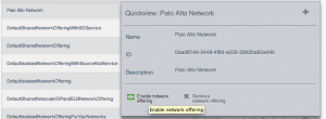 Abbildung 3: Ist eine Firewall in Cloud Stack konfiguriert, lässt sie sich per Mausklick hinzuschalten.